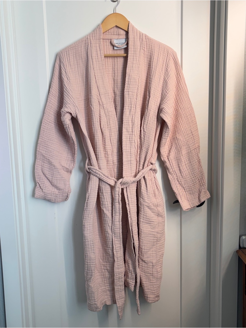 Parachute Cloud Cotton Light Pink 100% Cotton Robe
